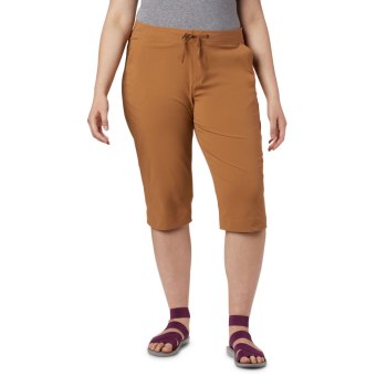 Columbia Broek Dames, Anytime Outdoor Capri Plus Sizes Bruin, 19RXYUVKL